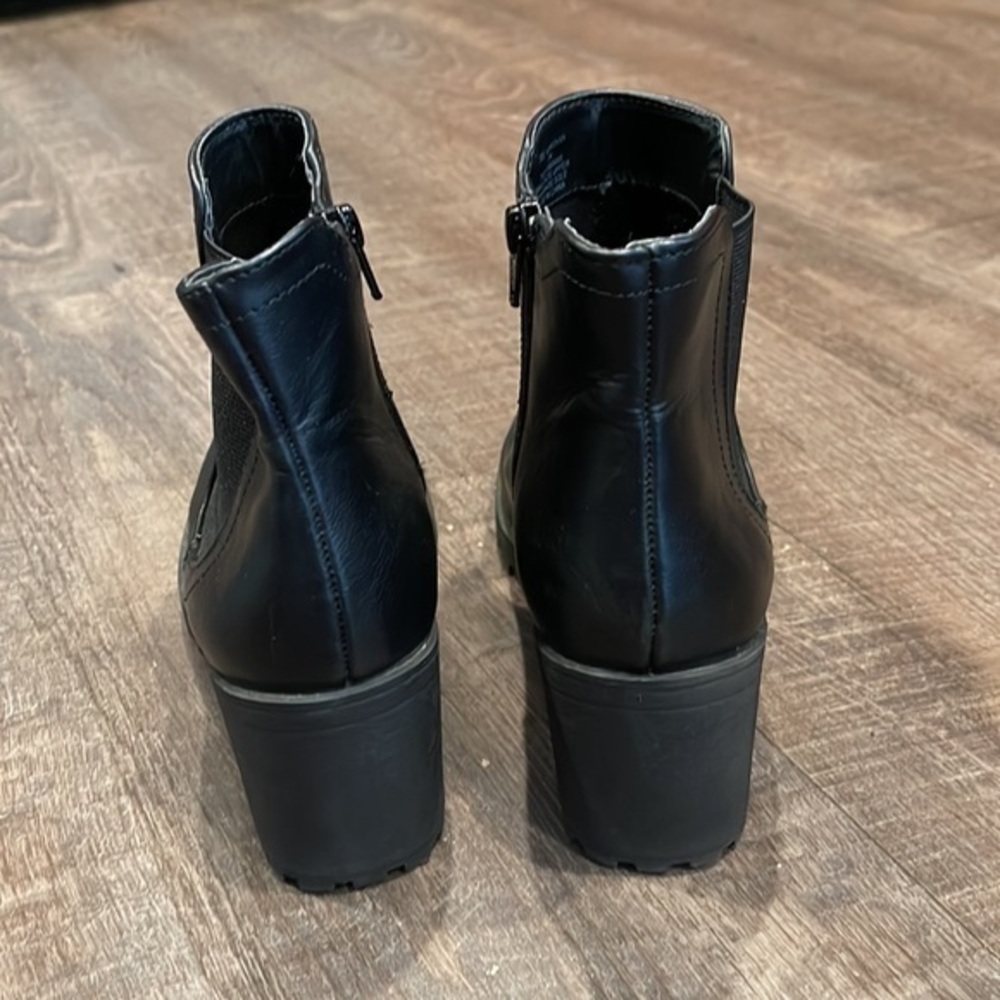 Sun and stone ankle zip Moto bootie - Picture 2 of 6